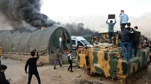 Wezareta Berevaniya Tirkiyê: Bi handana PKKê êrîş li baregeha me hat kirin